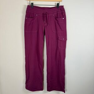 KÜHL Kuhl Pull On‎ Cargo Utility Outdoor Trail Hiking Pants Purple Size 6 Short